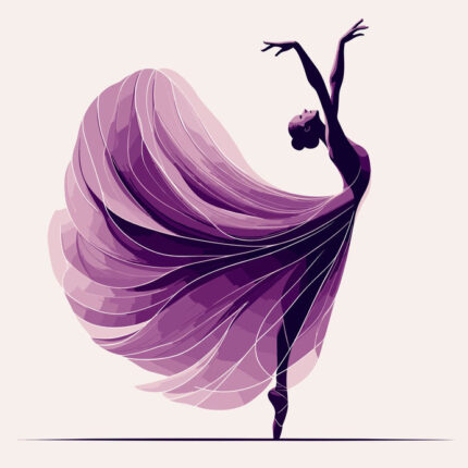 踊る女性